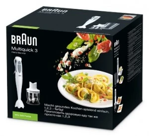 Braun Minipimer Multiquick 3 MQ 320 Pasta Confezione